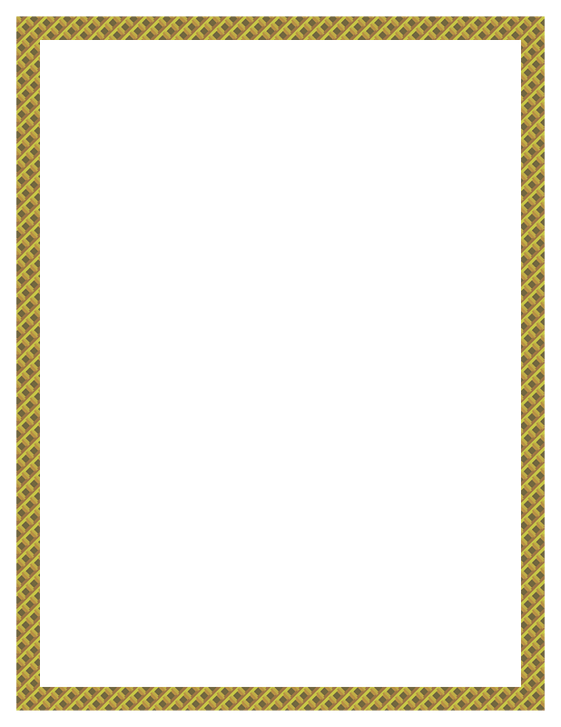 Quadrilateral Honeycomb Border