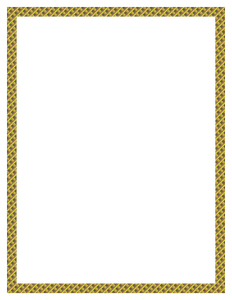 Quadrilateral Honeycomb Border