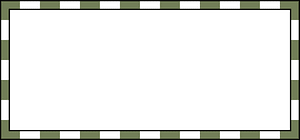 Border - Green and White