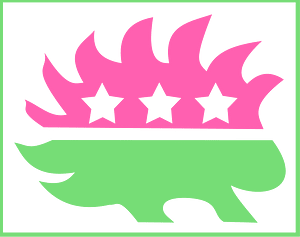 Libertarian Porcupine Transparent Background Border
