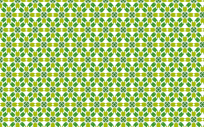 Leafy Design Seamless Pattern 5