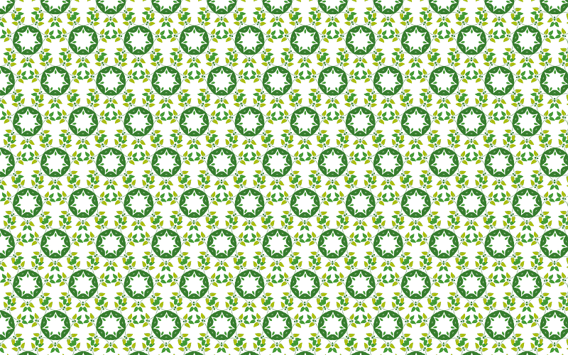 Leafy Design Seamless Pattern 9