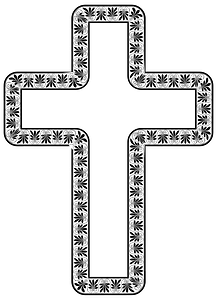 Decorative Flourish Cross