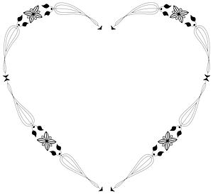 Decorative Flourish Heart