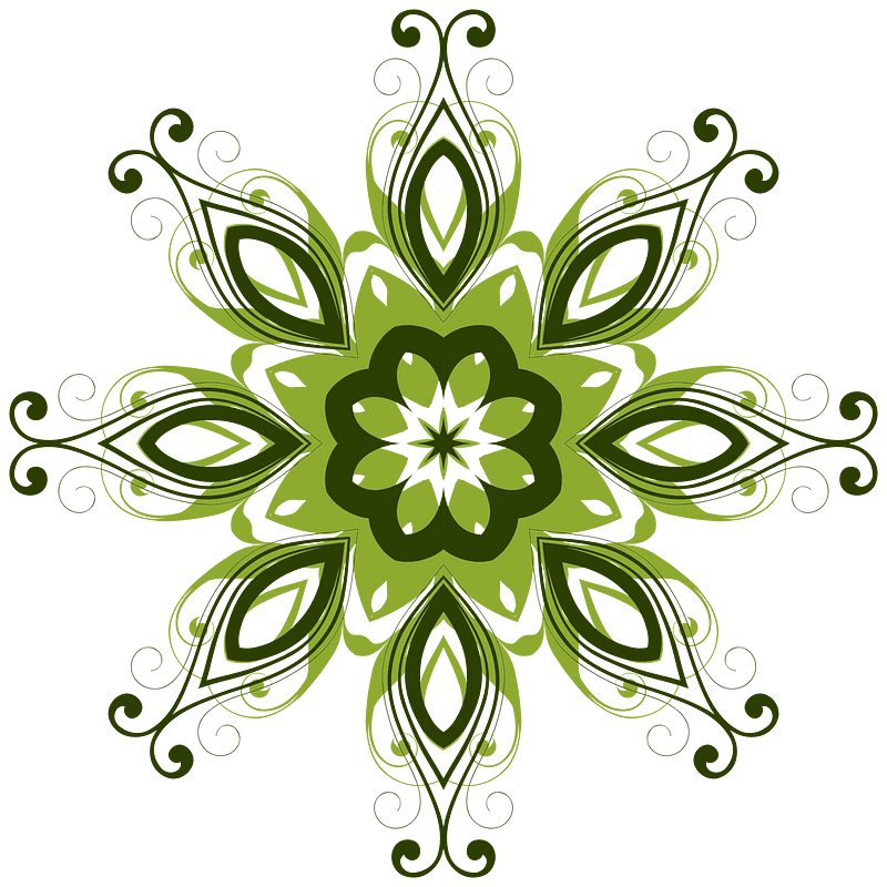 Flourish Flower Design 12