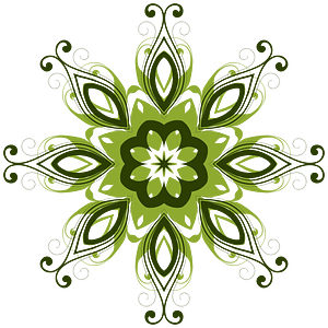 Flourish Flower Design 12