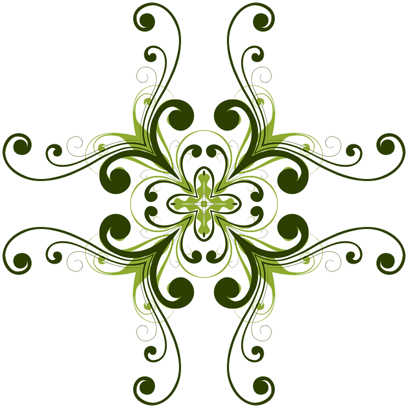 Flourish Flower Design 2