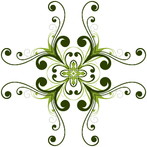 Flourish Flower Design 2