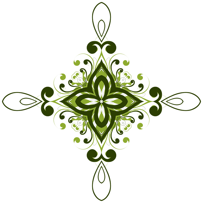 Flourish Flower Design 5