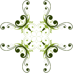 Flourish Flower Design 6