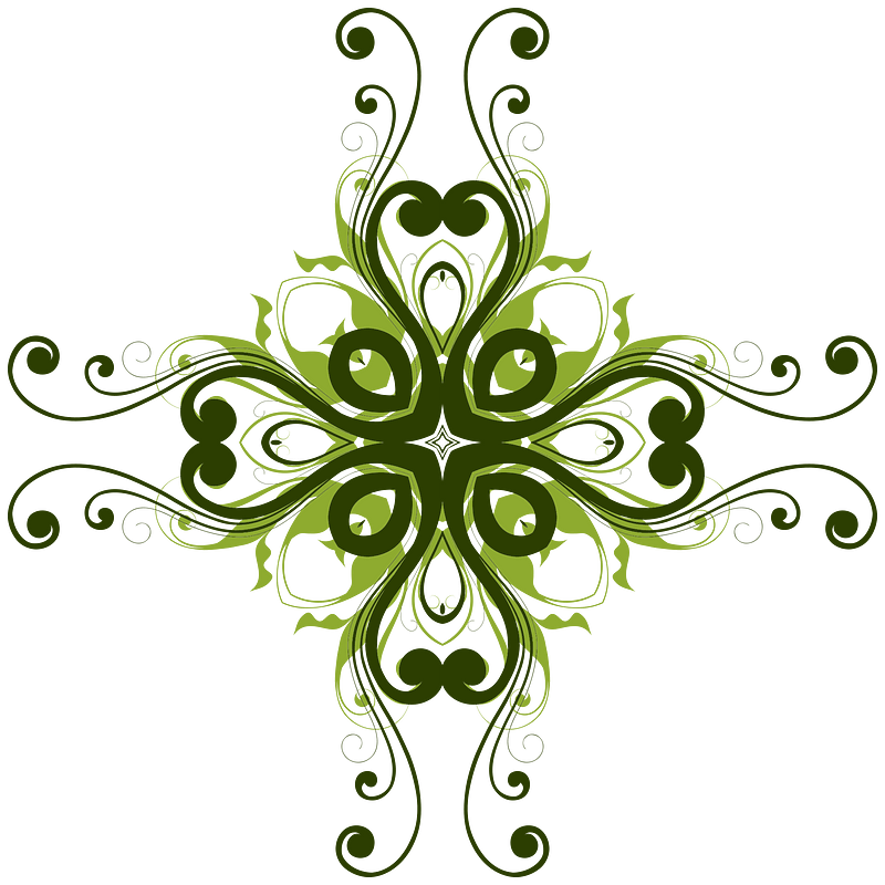 Flourish Flower Design 7