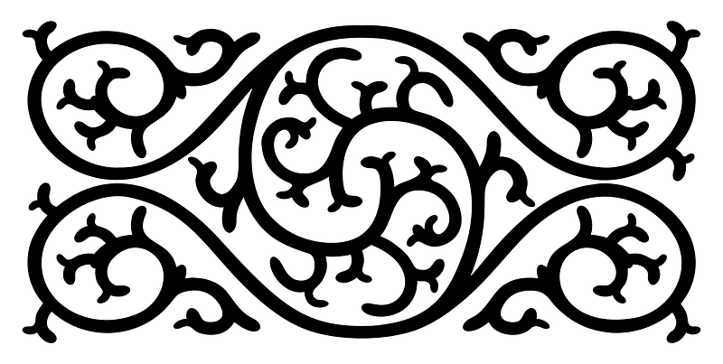 Flourish Line Art Design
