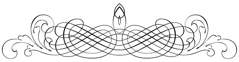 Flourish Line Art Divider