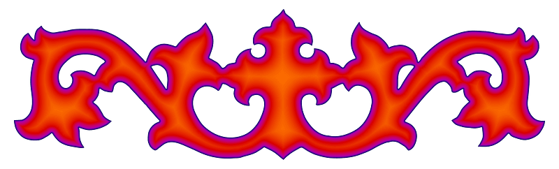 Glowing Decorative Flourish 2