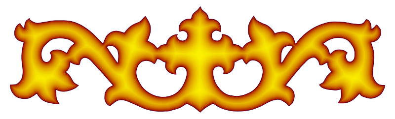 Glowing Decorative Flourish 3