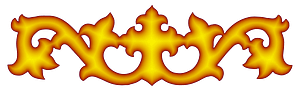 Glowing Decorative Flourish 3