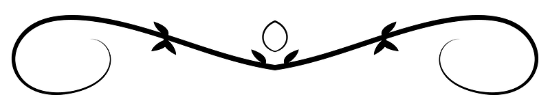 Line Art Flourish Banner Extrapolated 9