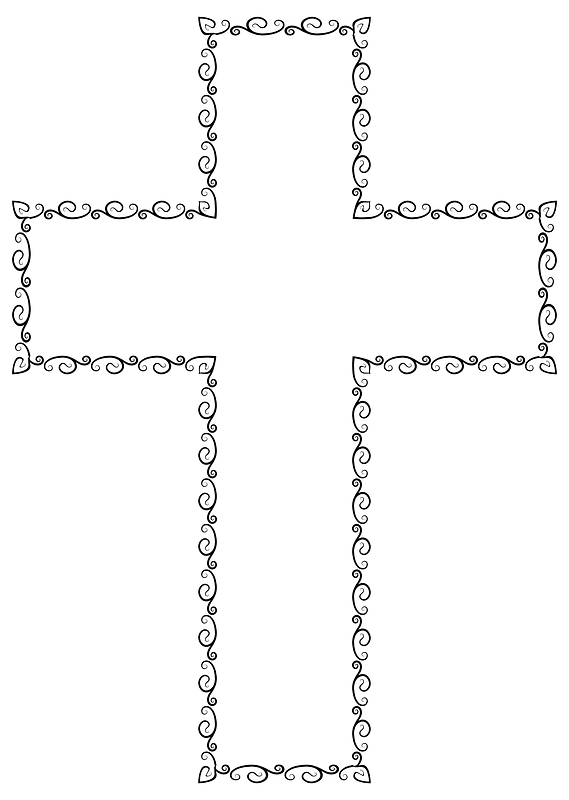 Vintage Flourish Cross 2