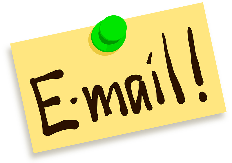 Thumbtack Note Email