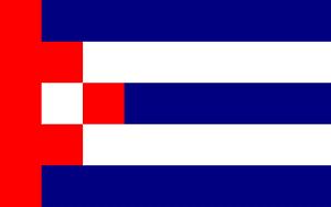 Cuba Flag Pixel Art