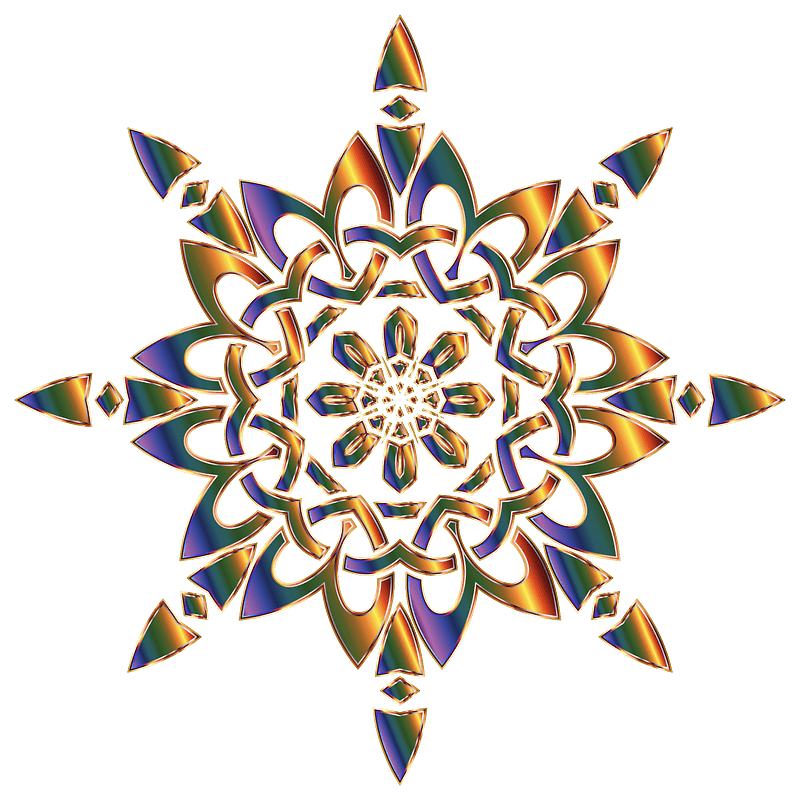 Celtic Knot Design 12 Rotated No Background