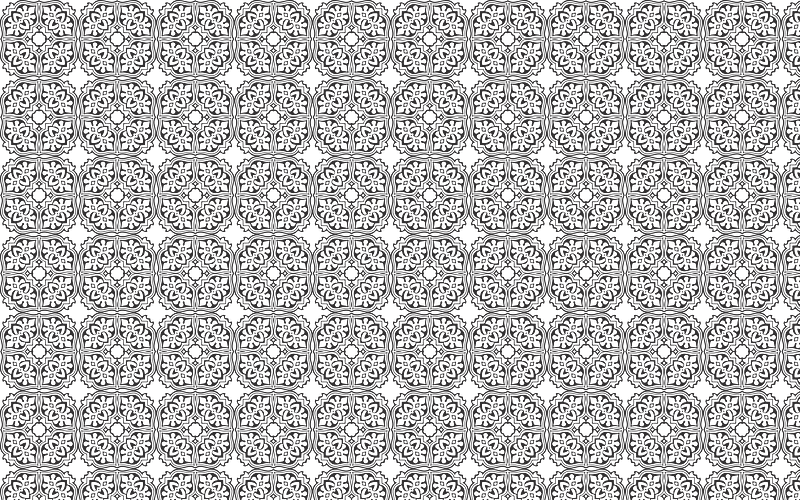 Seamless Vintage Decorative Ornamental Pattern