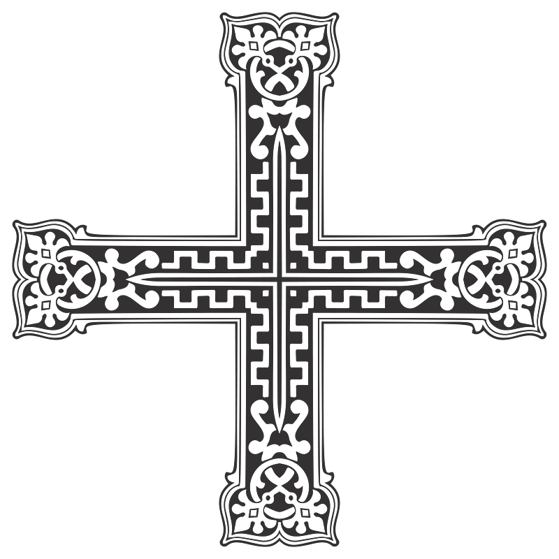 Vintage Decorative Ornamental Cross