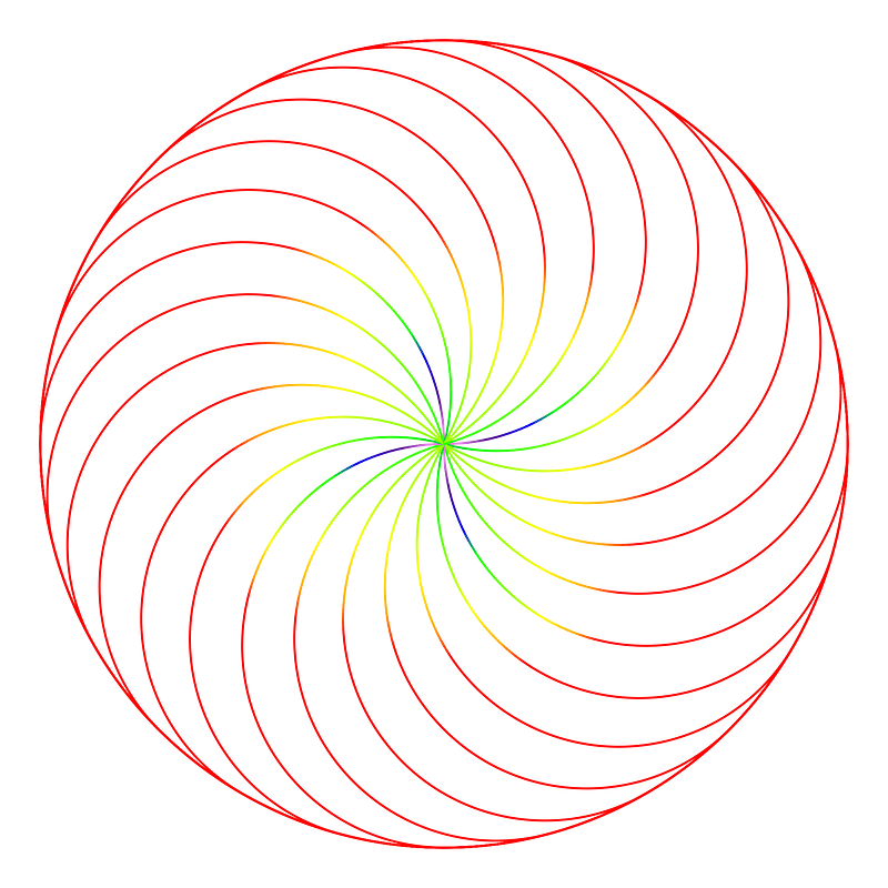 Fibonacci Spiral3