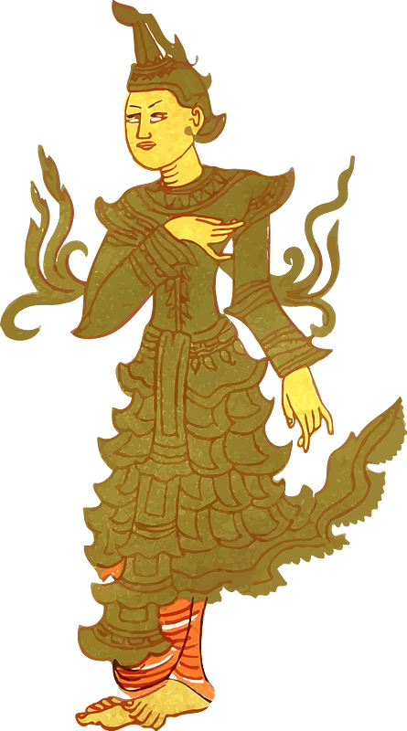 Vintage Myanamar Character2