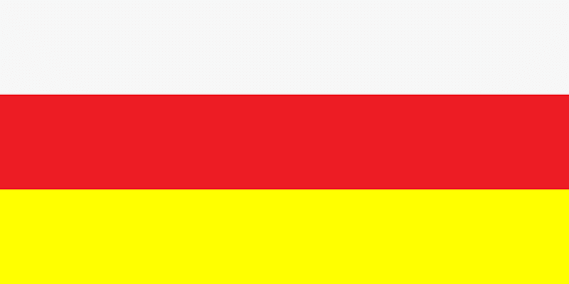 Flag of North Ossetia-Alania