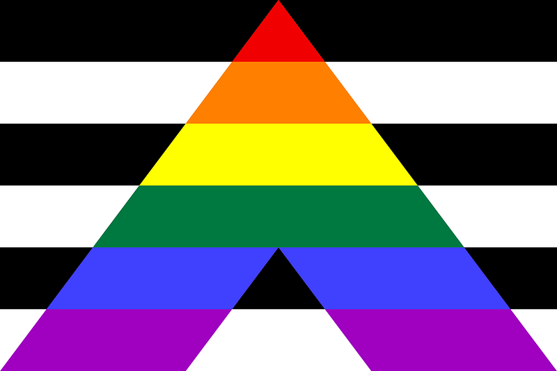 Straight Ally Flag