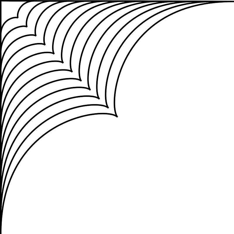 Square Corner Pattern