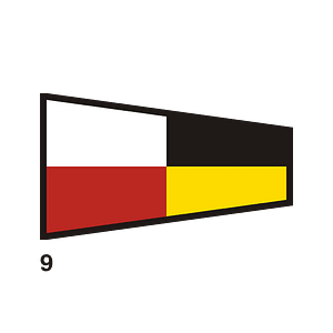 Granpavese 9 Flag