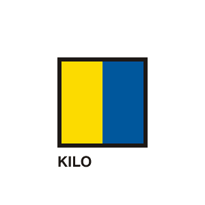 Granpavese Kilo Flag