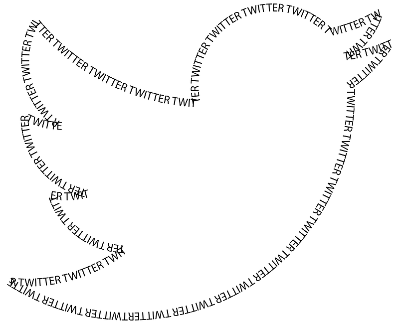 Twitter Typography