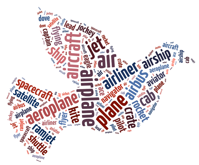 Flying Dove Typography