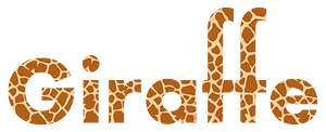 Giraffe Typography