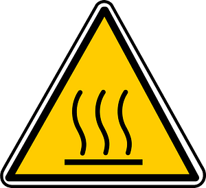 Hot Surface Danger