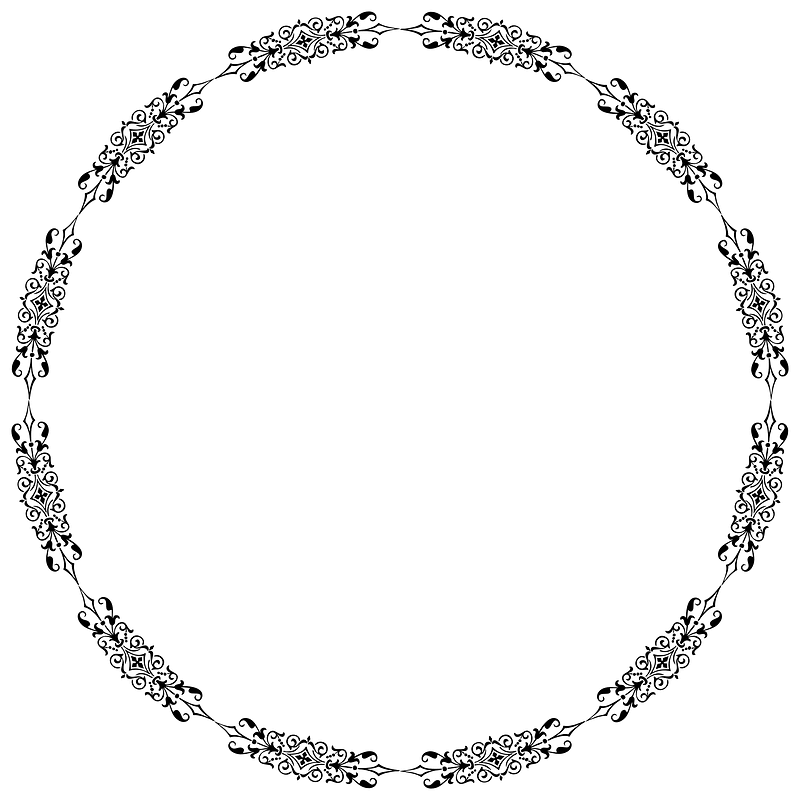 Ornamental Divider Circle