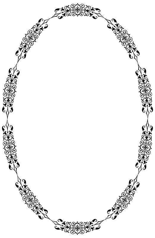 Ornamental Divider Ellipse