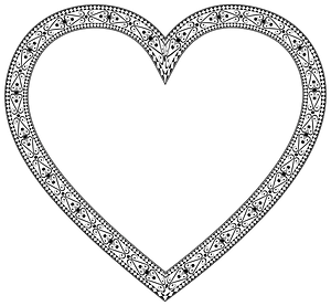 Decorative Ornamental Heart
