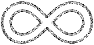 Decorative Ornamental Infinity Symbol