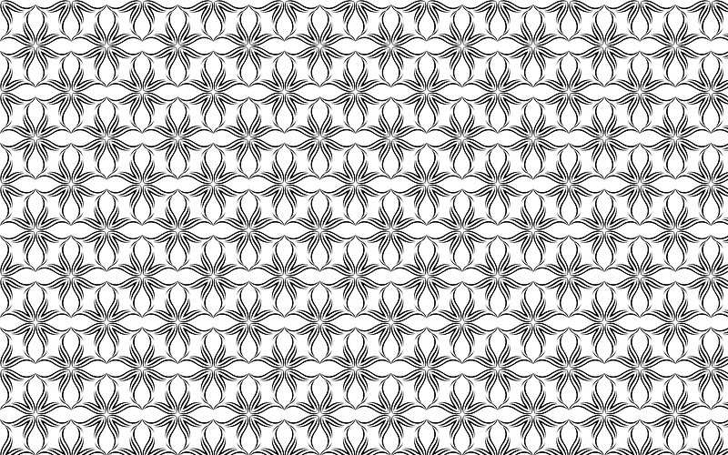 Seamless Ornamental Division Pattern