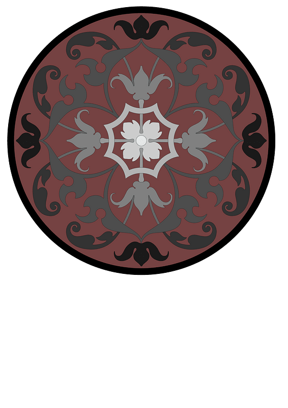 Round Ornamental Panel