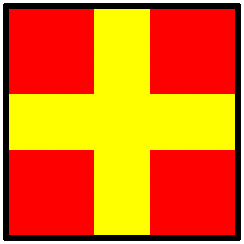 Signal Flag Romeo