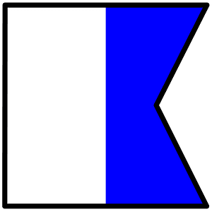 Signalflag Alpha