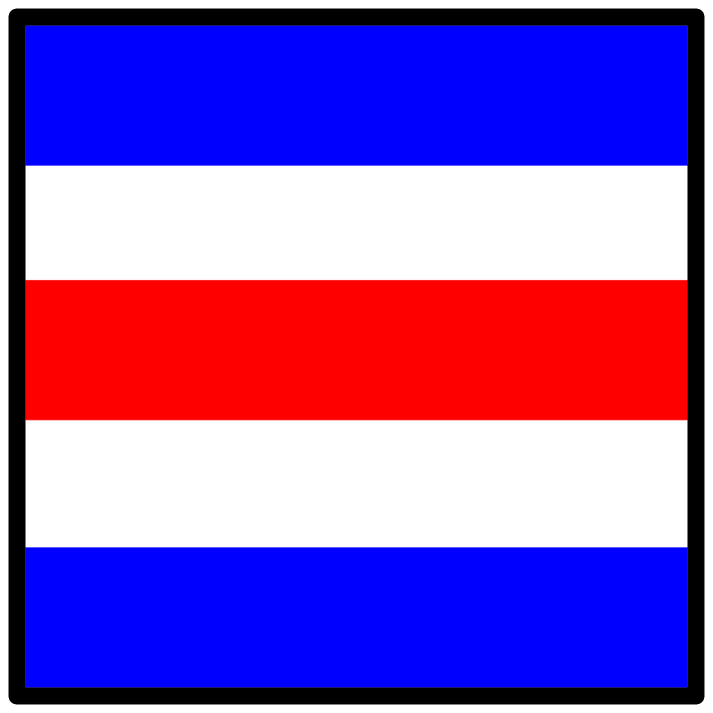 Signalflag Charlie