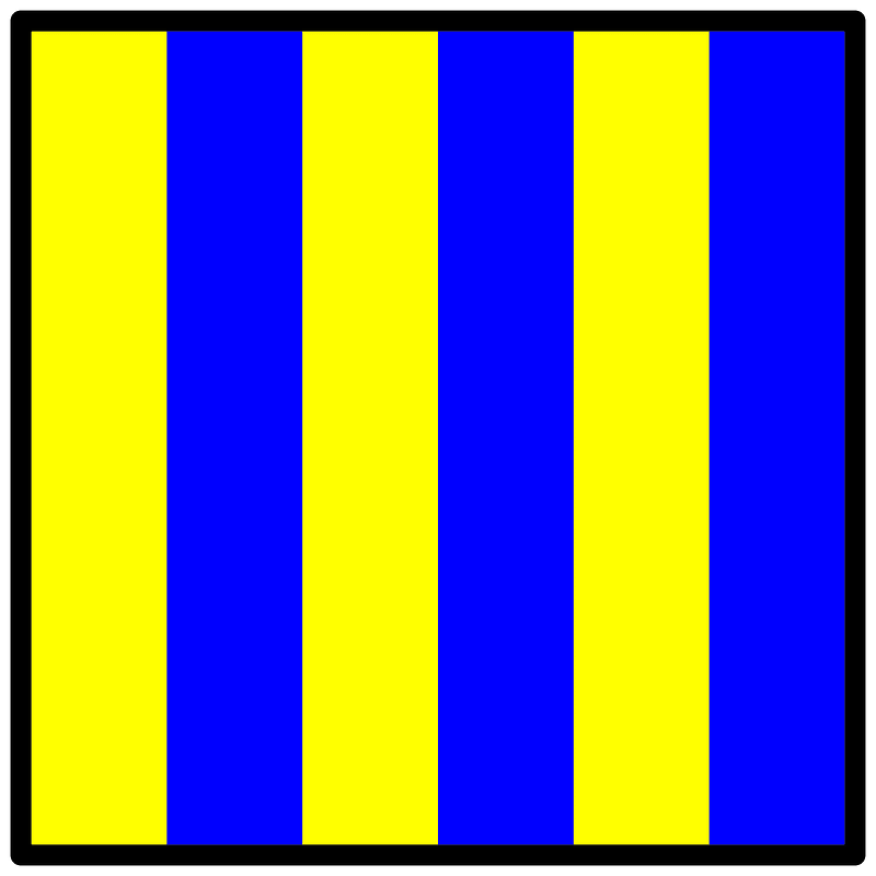 Signalflag Golf