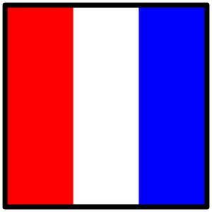 Signalflag Tango