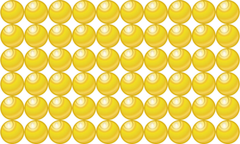 Beads Quantitative Picture for Multiplication 6x10